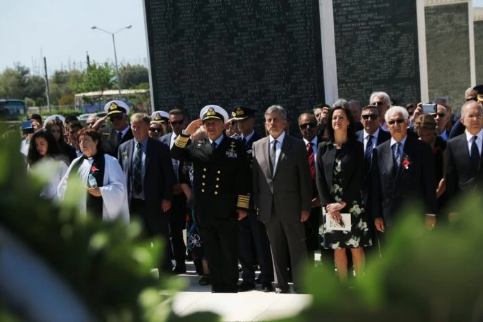 Ο Αρχηγός ΓΕΕΘΑ στην επιμνημόσυνη δέηση για τους πεσόντες του Α’ ΠΠ